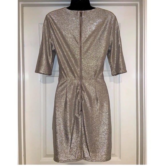 Alice & Olivia Judy metallic mini dress—-NWT - Picture 10 of 16
